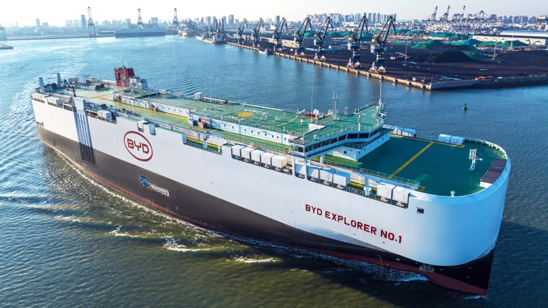 Byd Explorer No.1 Auto Transportschiff