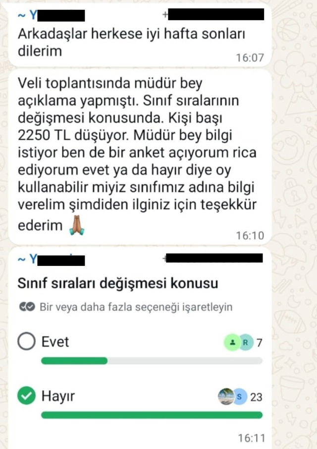 Devlet Okulunda Sira Parasi Krizi Velilerden 2 19088429 6443 M