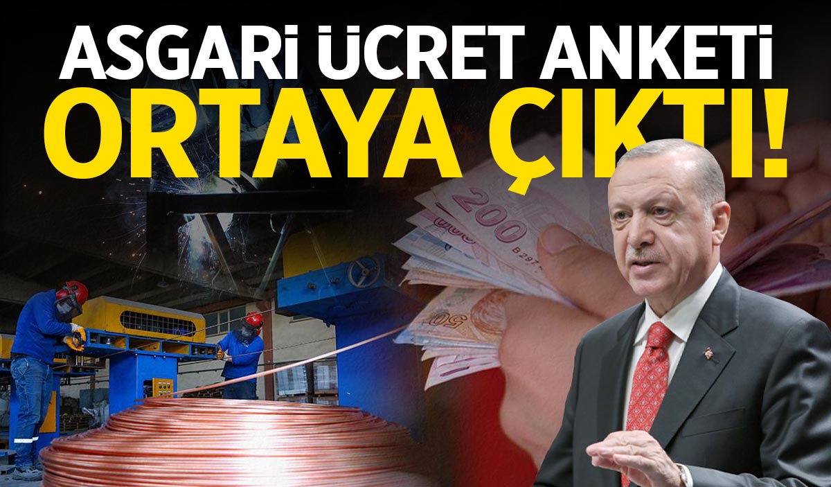 Asgari Ücret Ne Kadar Olmalı? Anket Ortaya Çıktı!