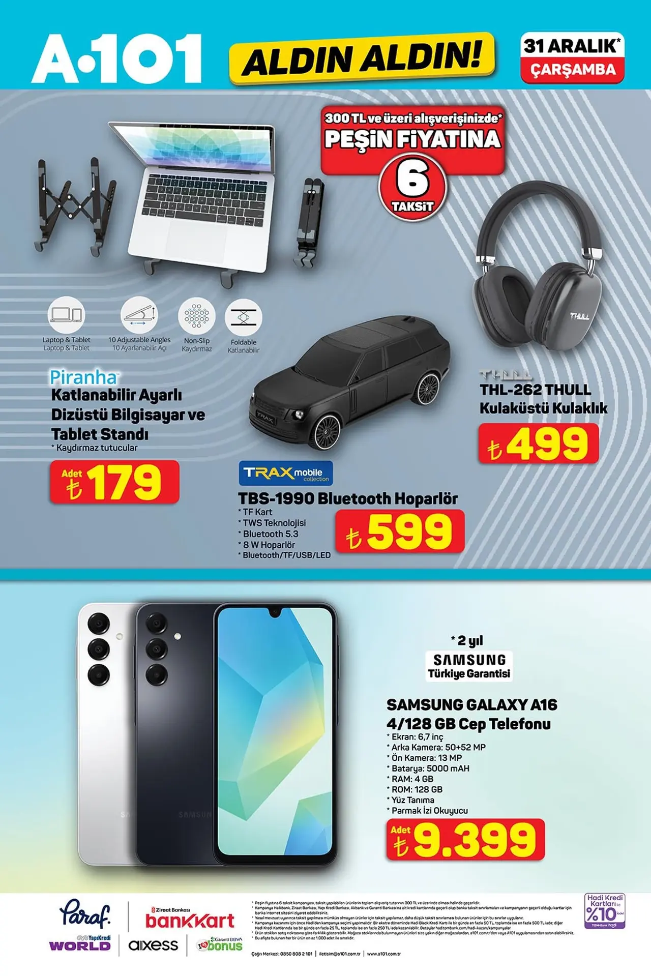 A101 31 Aralik 2025 Katalogu 1