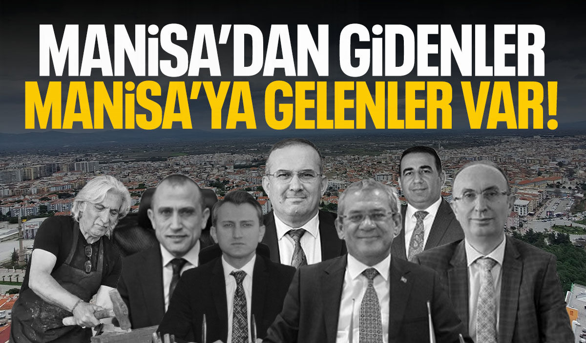 Manisa'da büyük görev değişimi! 3 kaymakam ve 2 vali yardımcısının yeri değişti