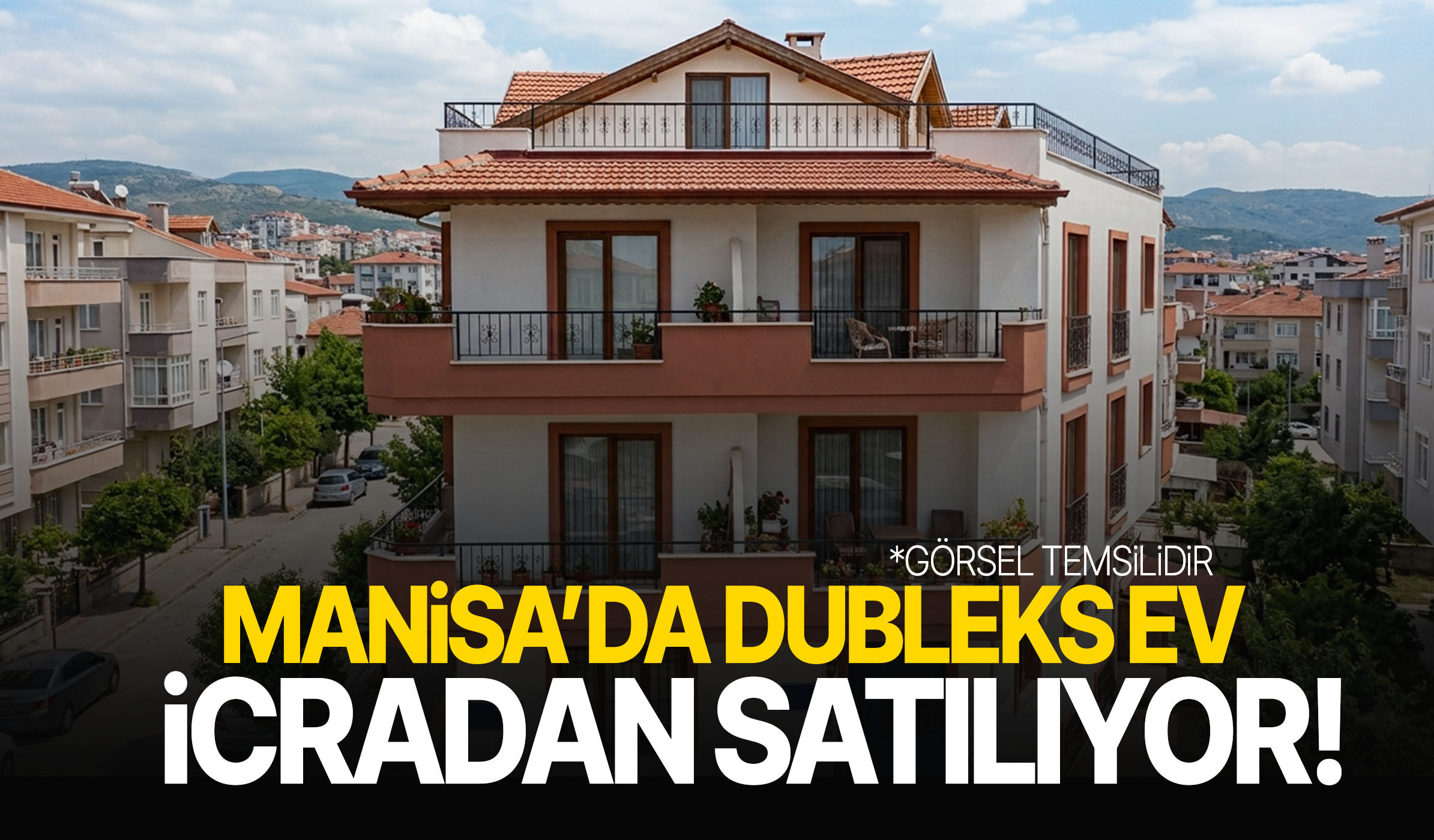 Manisa’da dubleks ev satılıyor!