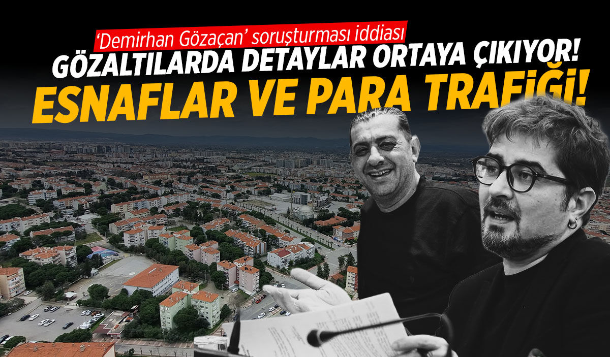 Manisa'yı sarsan gözaltılar: Esnaflar, para trafikleri... Detaylar belli oluyor!
