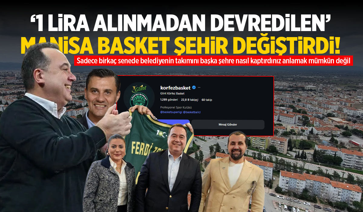 Manisa Süper Lig takımını elinden kaçırdı... Manisa Basket şehir değiştirdi!