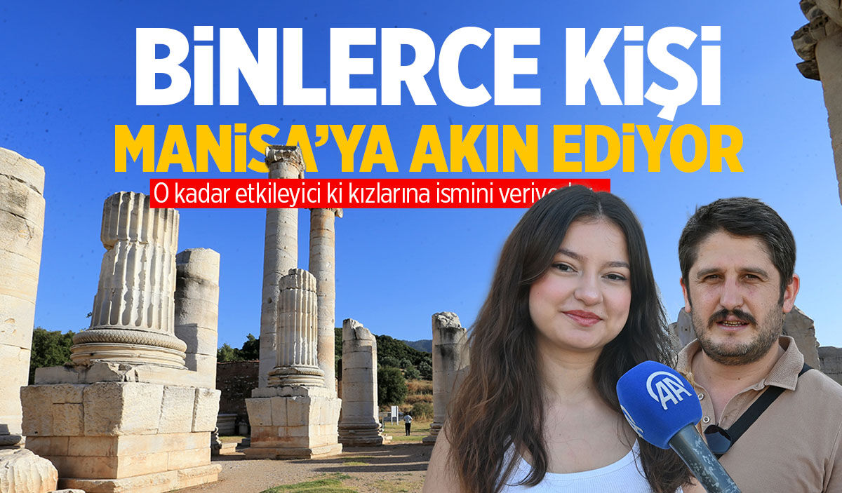 Binlerce kişi Manisa'ya akın ediyor! Görenler etkisinden kurtulamıyor...
