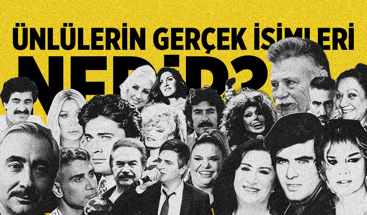 Nuri Alço’nun gerçek adını duyanlar inanamadı: Ünlülerin gerçek isimleri