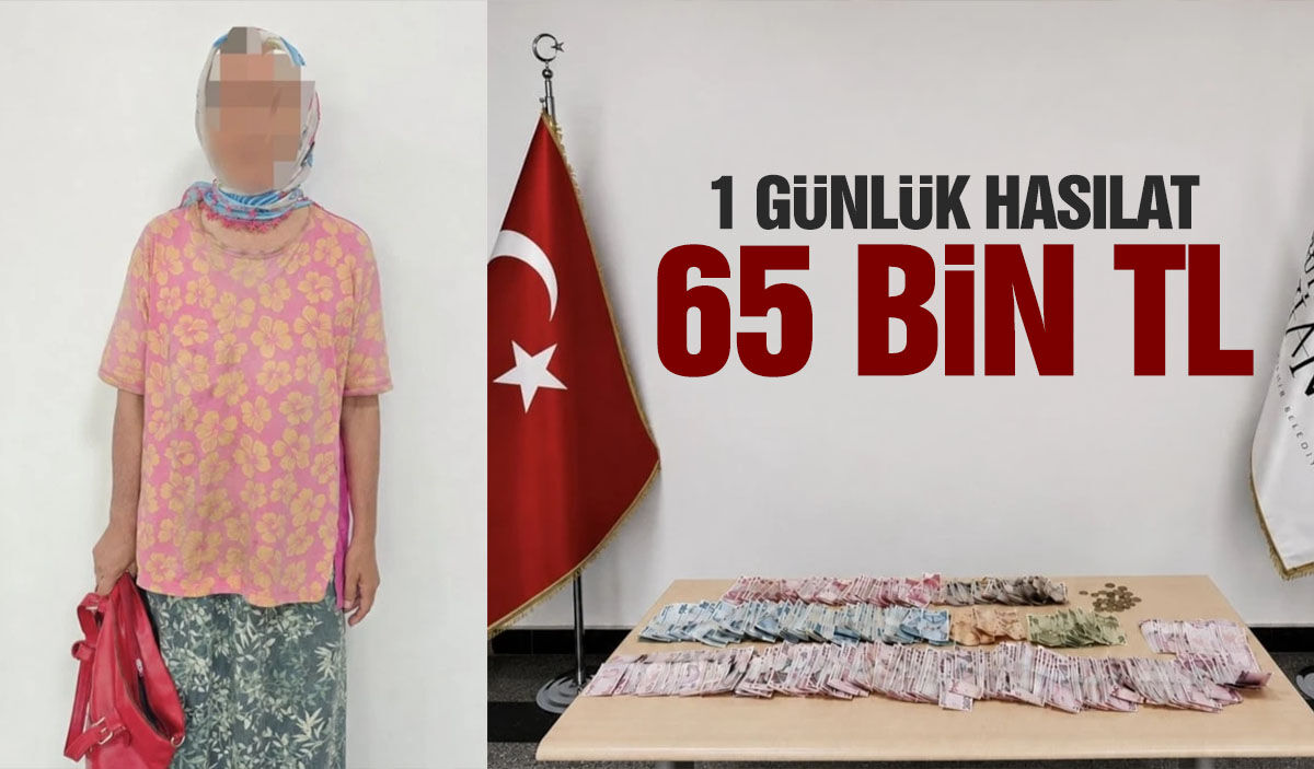 1 günlük hasılat: 65 bin TL!