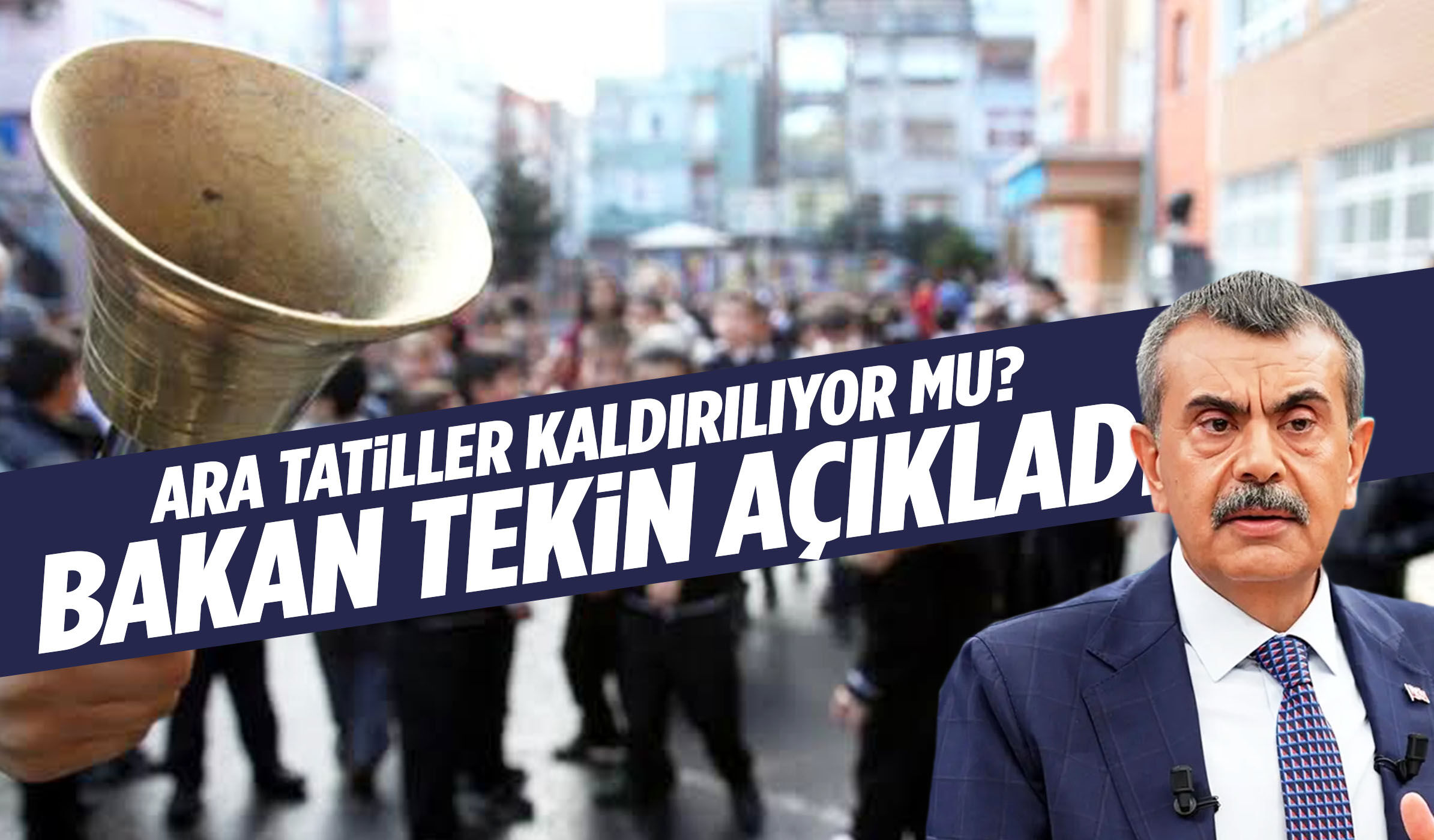 Ara tatiller kaldırılıyor mu? Bakan Tekin açıkladı!