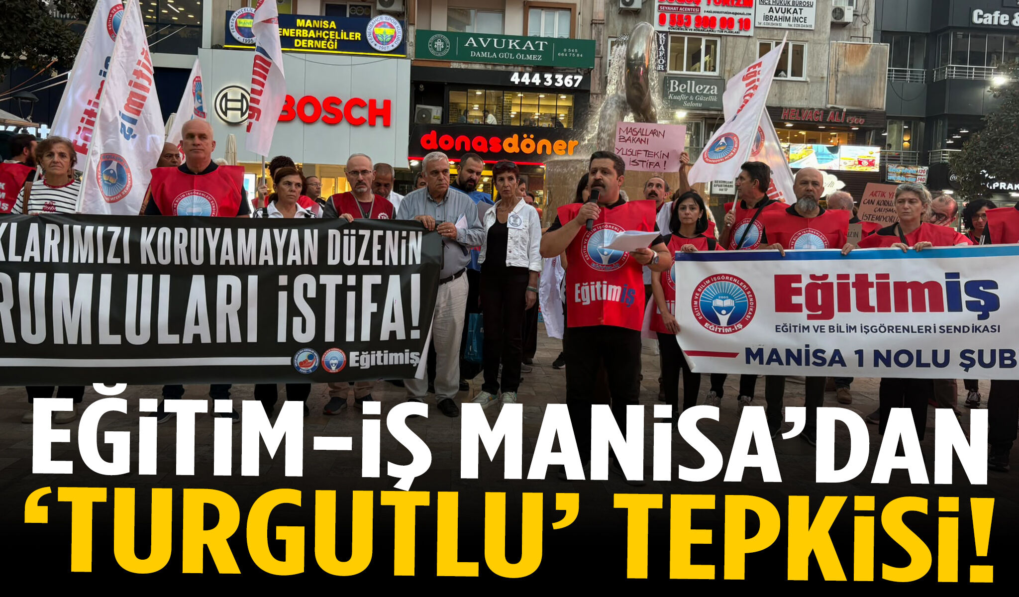 Eğitim-İş Manisa’dan ‘Turgutlu’ tepkisi!