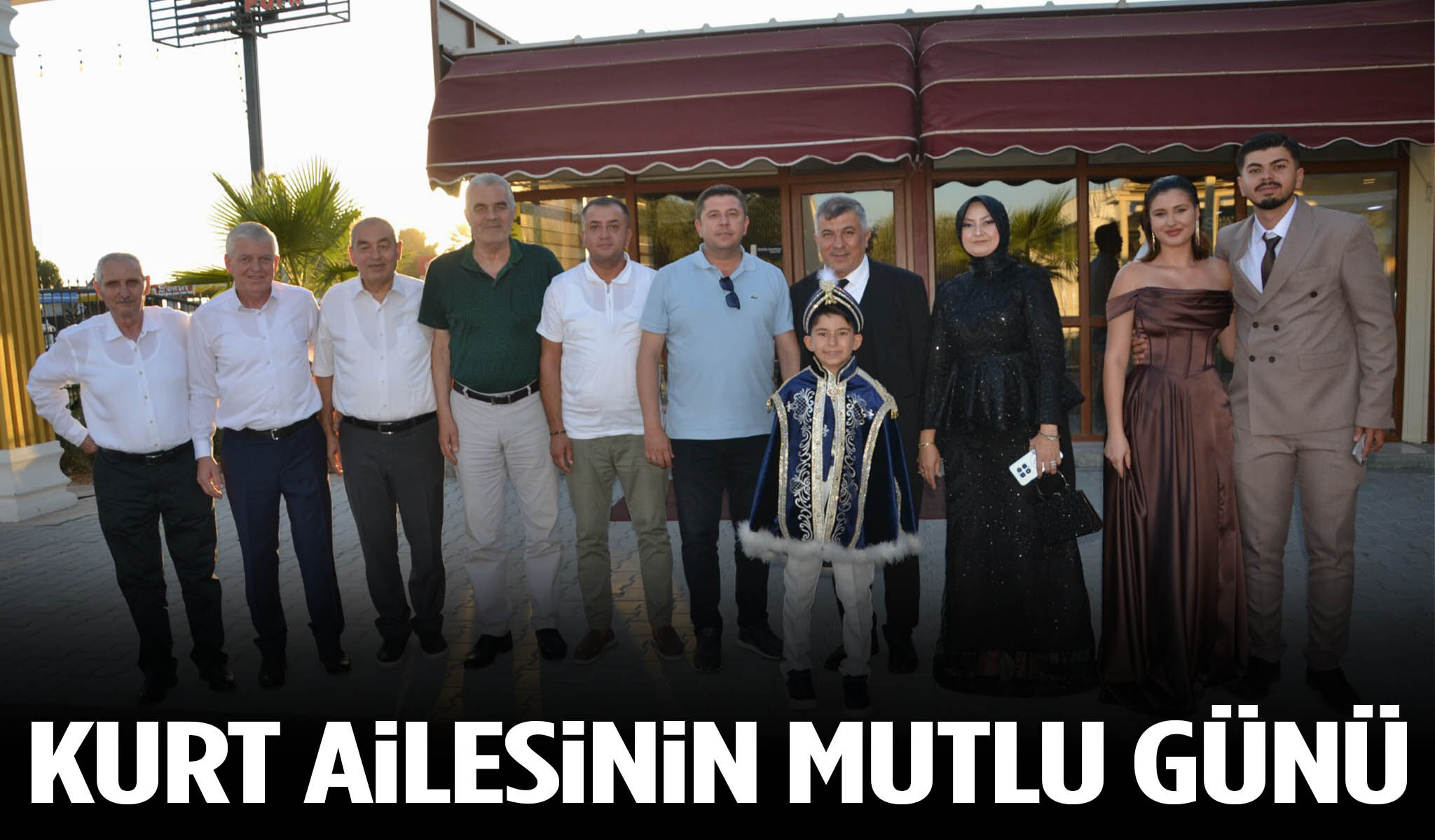 Kurt ailesinin mutlu günü
