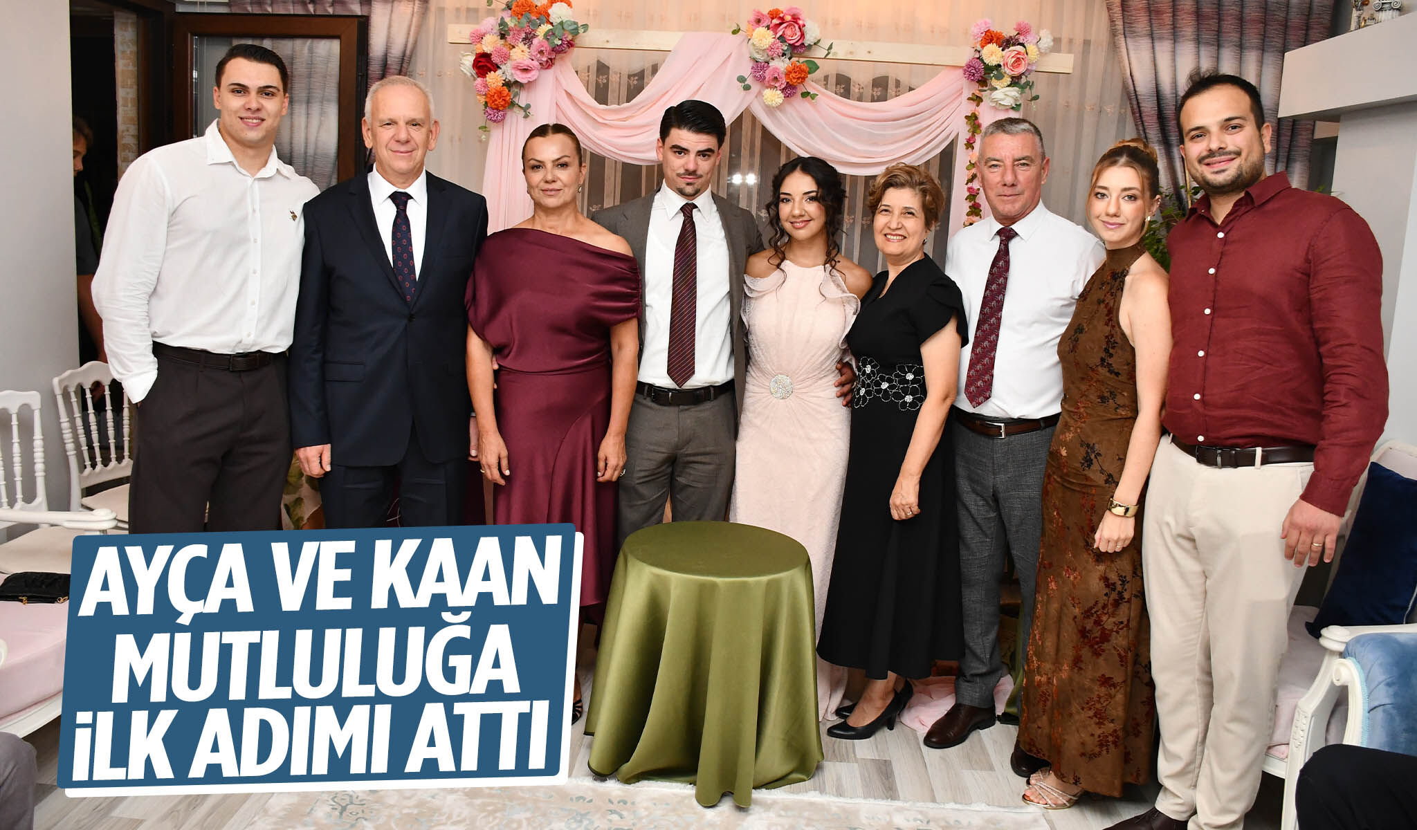Ayça ve Kaan mutluluğa ilk adımı attı