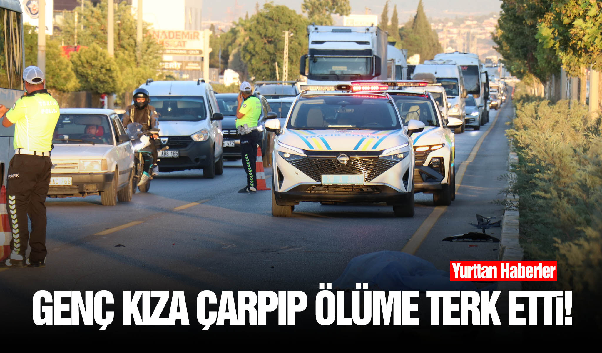 Genç kıza çarpıp ölüme terk etti!