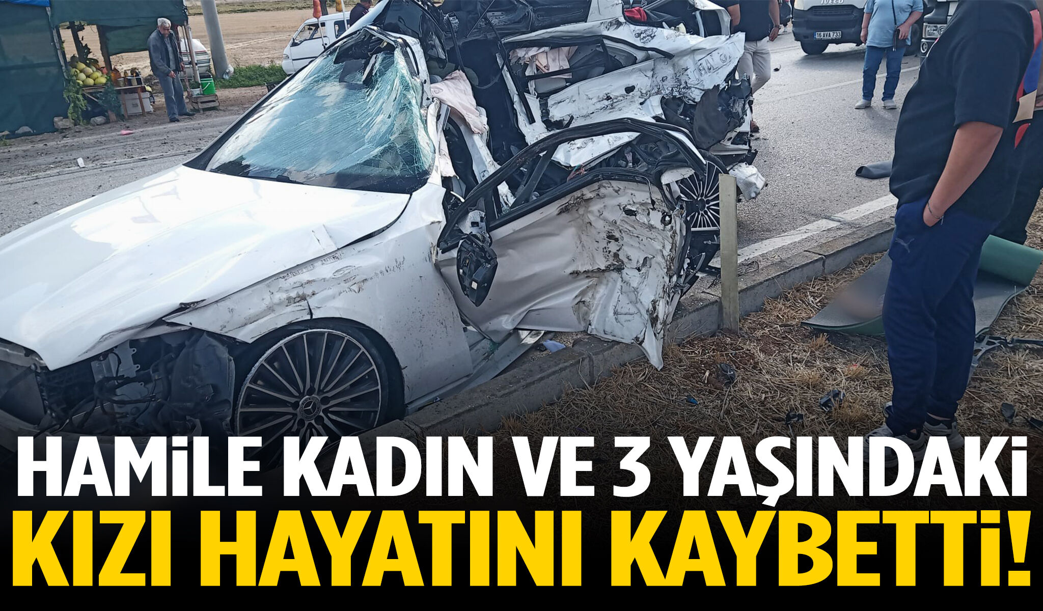 Hamile kadın ve 3 yaşındaki kızı hayatını kaybetti!