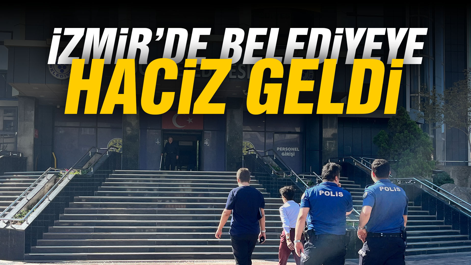 İzmir'de belediyeye haciz geldi