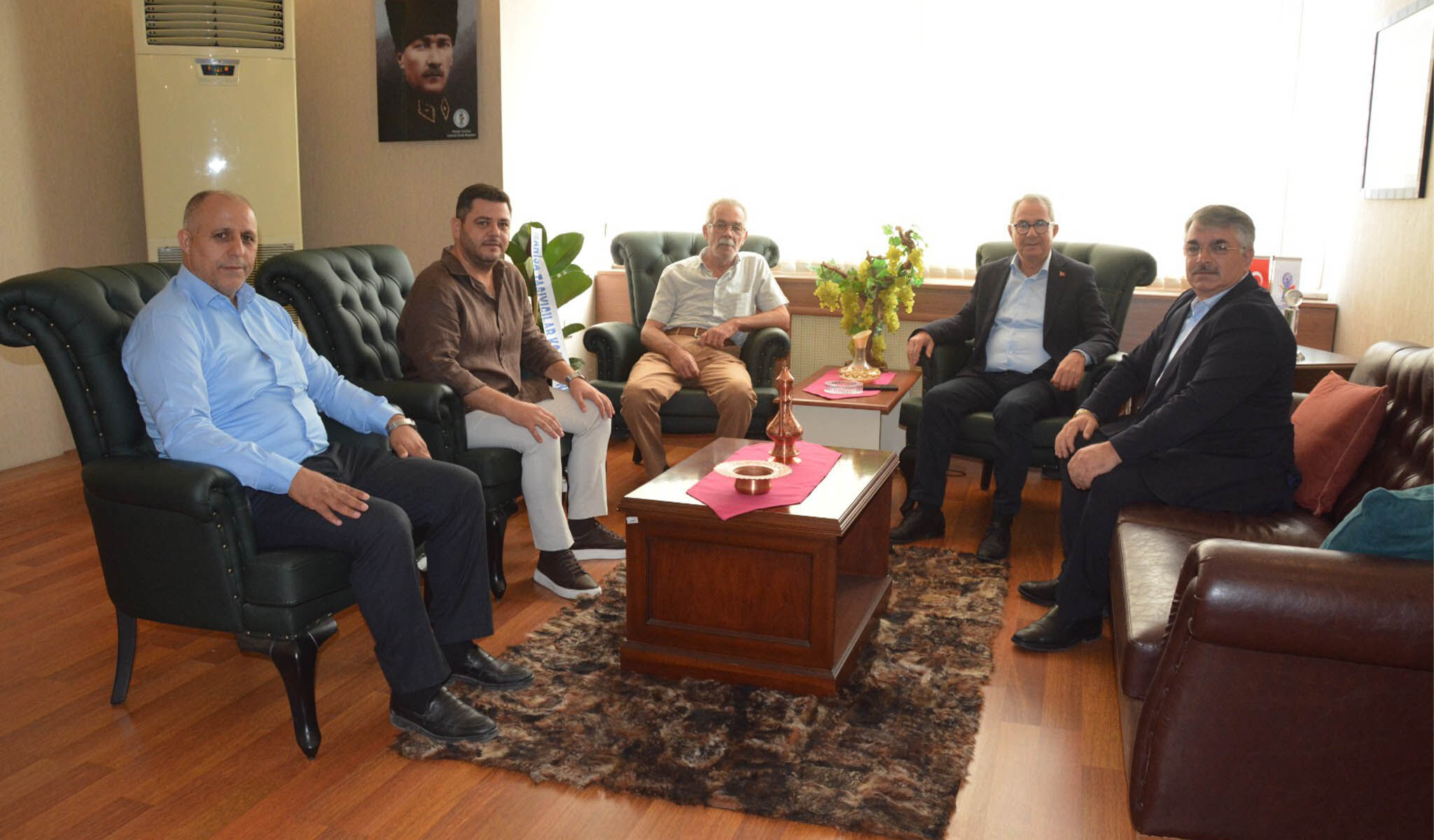 Kamyoncular Kooperatifinden MESOB’a Ahilik Haftası ziyareti