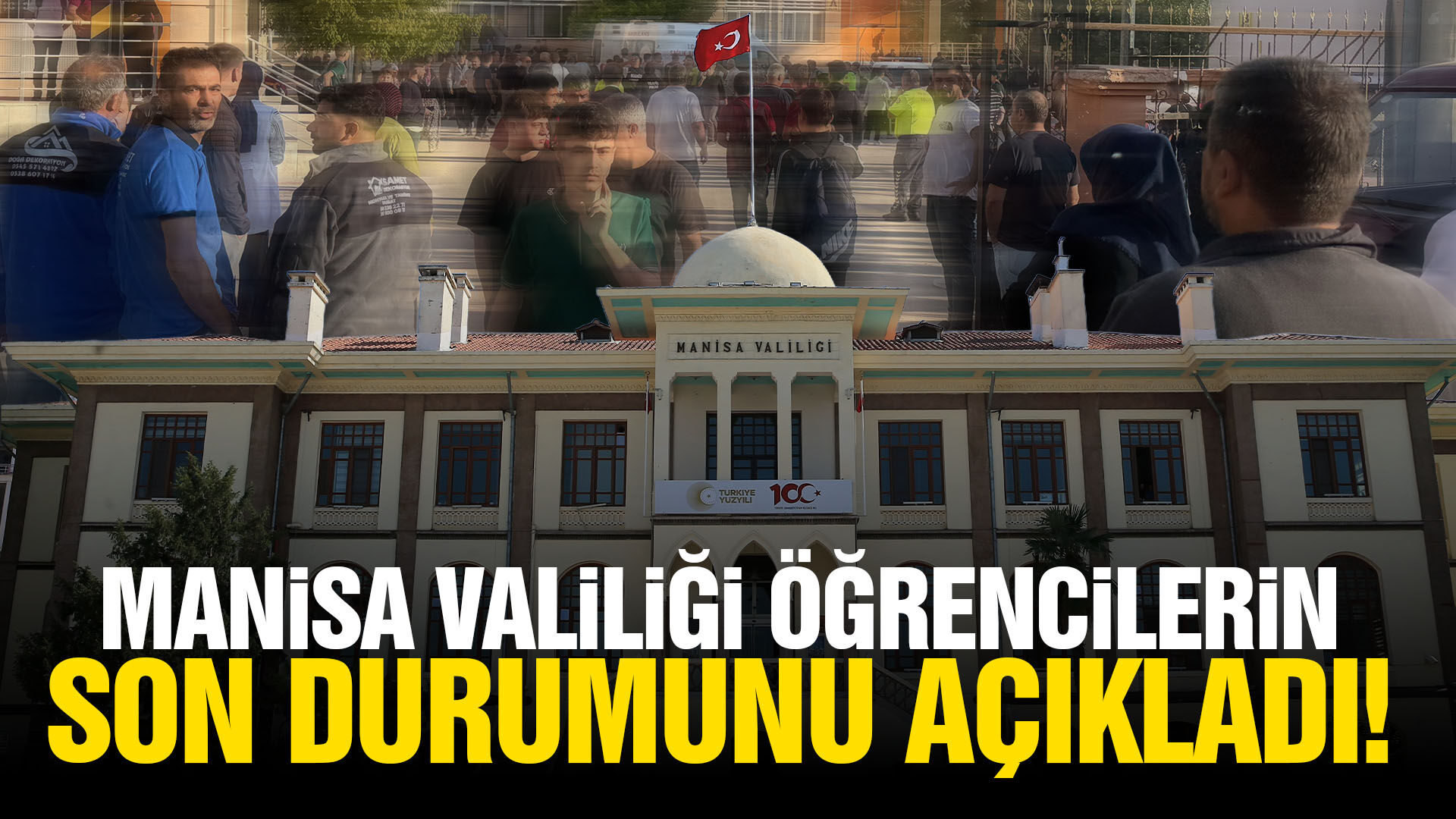Manisa Valiliği öğrencilerin son durumunu açıkladı!