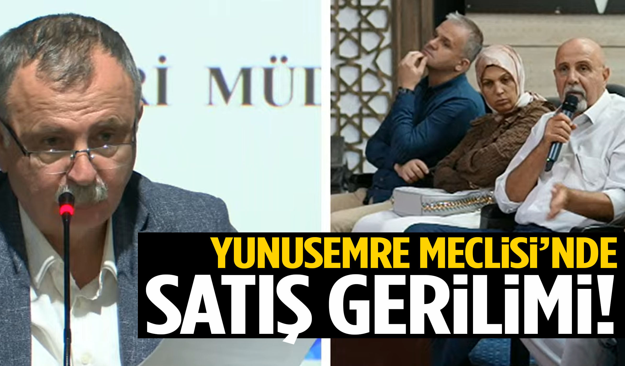 Yunusemre Meclisi’nde satış gerilimi!