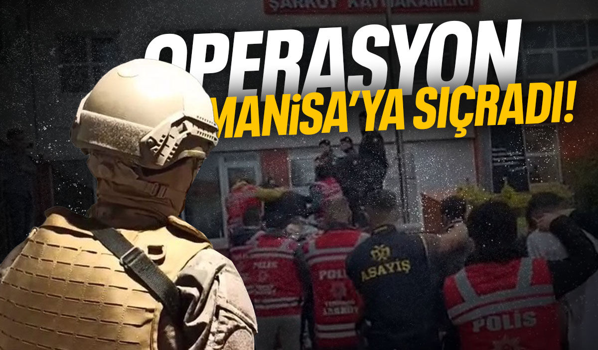 19 milyon TL'lik operasyon Manisa'ya sıçradı!