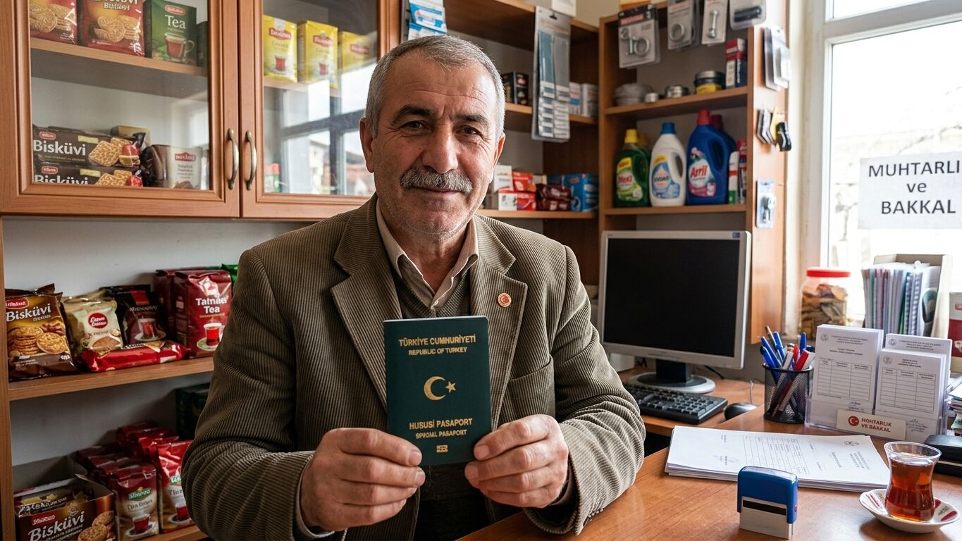 Muhtarlara 'Yeşil Pasaport' verilsin teklifi