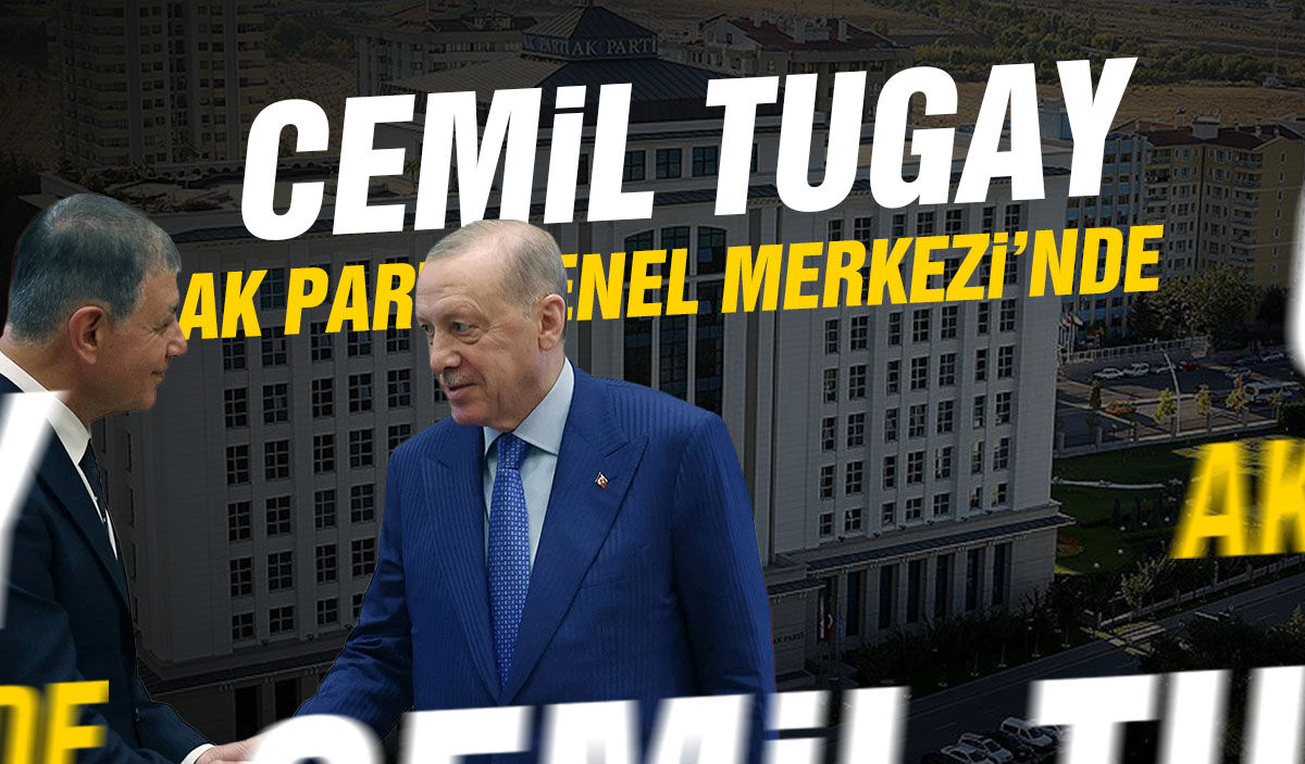 Cemil Tugay AK Parti Genel Merkezi'nde! İzmir adım adım AK Parti'ye...
