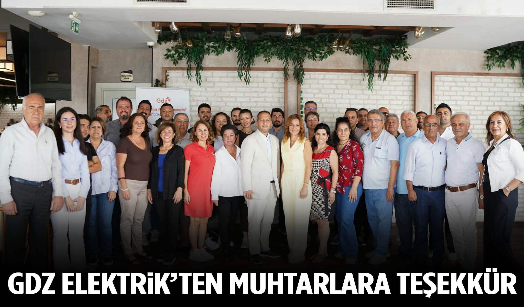 GDZ Elektrik’ten muhtarlara teşekkür