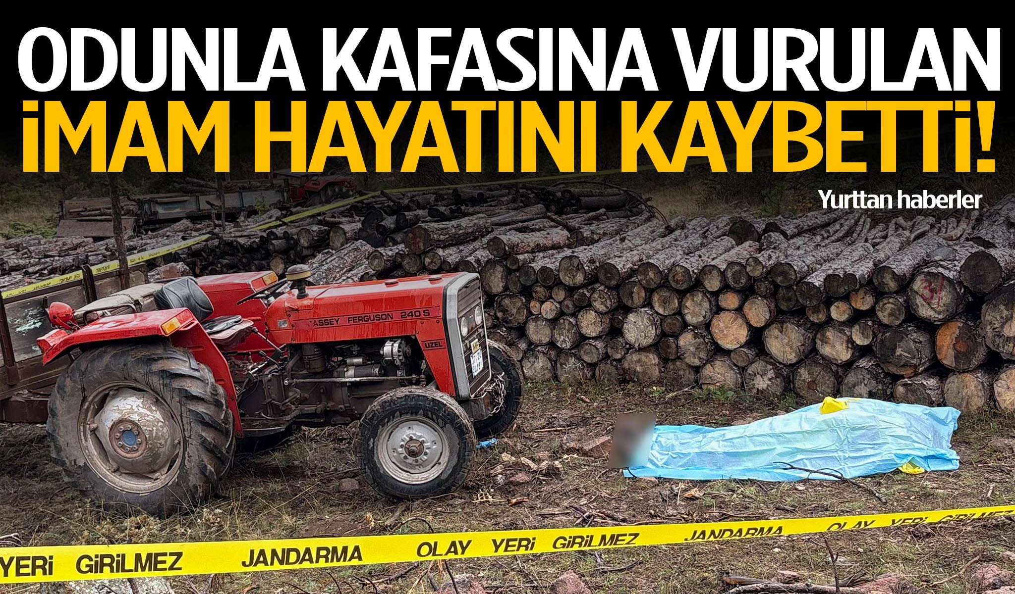Odunla kafasına vurulan imam hayatını kaybetti!