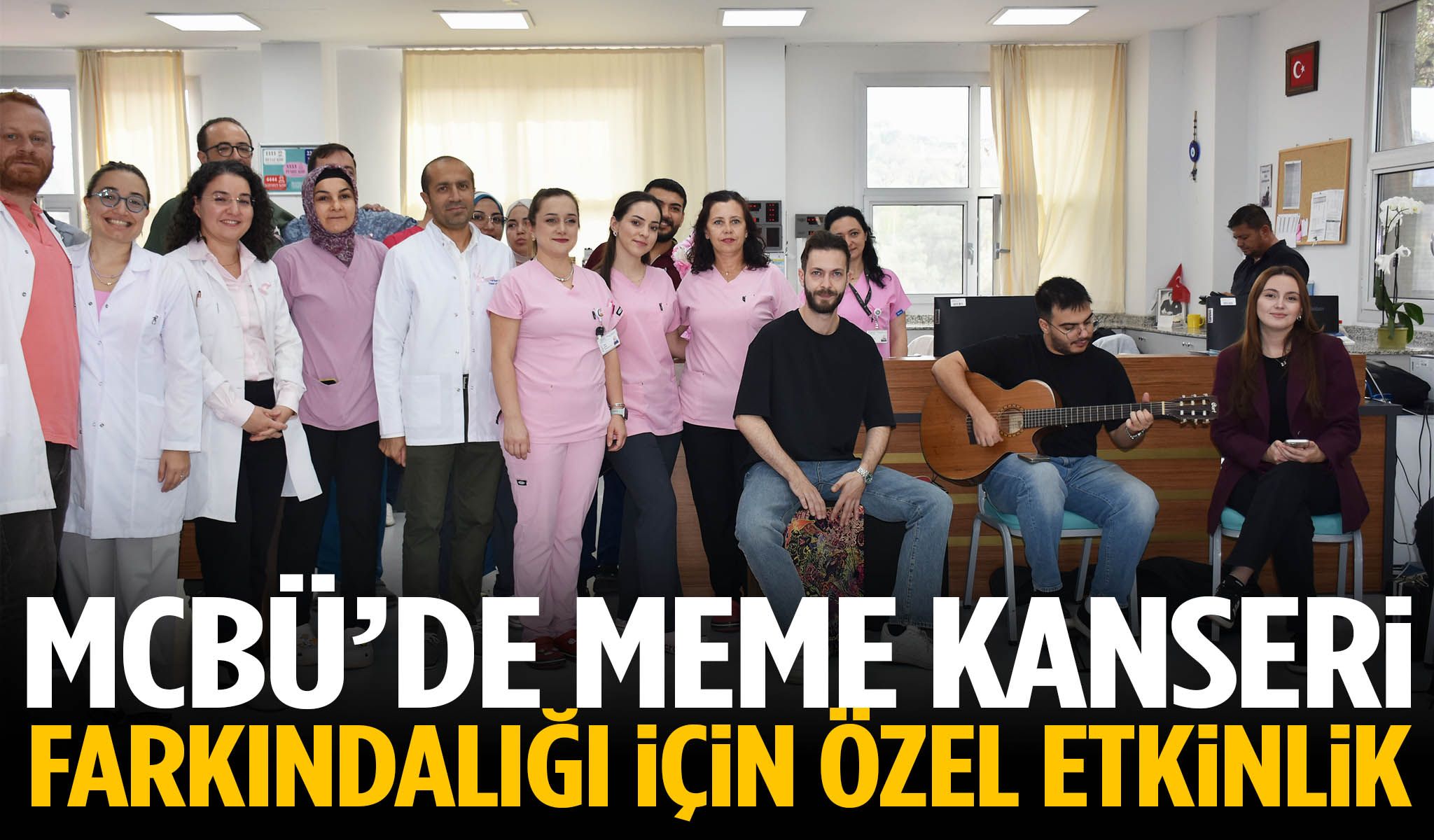 MCBÜ’de meme kanseri farkındalığı için özel etkinlik