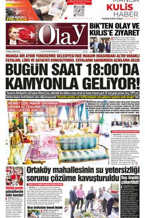 03.05.2024 Manisa Olay Gazetesi