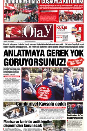 30.10.2024 Manisa Olay Gazetesi