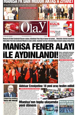 31.10.2024 Manisa Olay Gazetesi