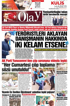 18.11.2024 Manisa Olay Gazetesi