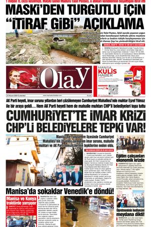 23.11.2024 Manisa Olay Gazetesi