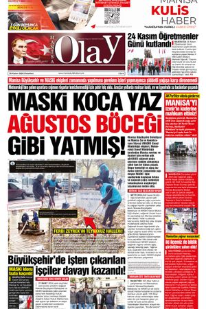 25.11.2024 Manisa Olay Gazetesi