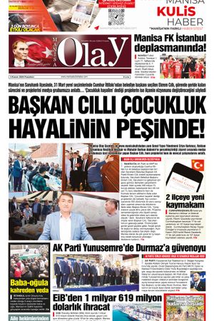 04.11.2024 Manisa Olay Gazetesi