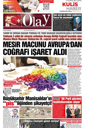 05.11.2024 Manisa Olay Gazetesi