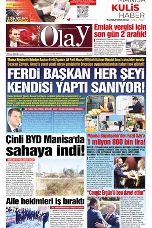 06.11.2024 Manisa Olay Gazetesi