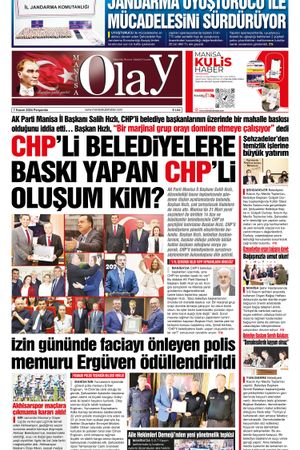 07.11.2024 Manisa Olay Gazetesi