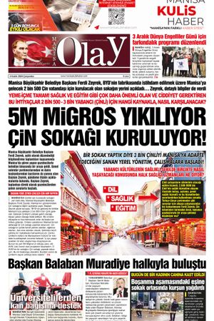 04.12.2024 Manisa Olay Gazetesi