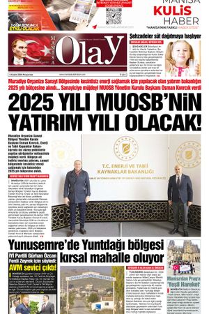 05.12.2024 Manisa Olay Gazetesi