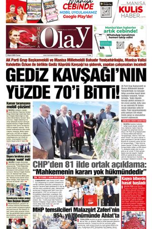 05.09.2025 Manisa Olay Gazetesi