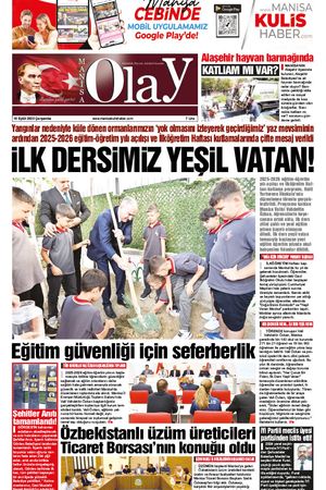 10.09.2025 Manisa Olay Gazetesi