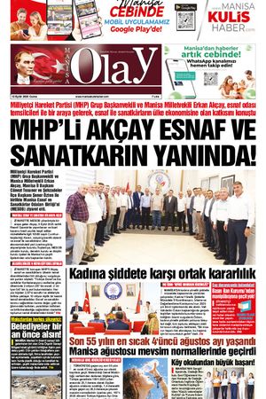12.09.2025 Manisa Olay Gazetesi