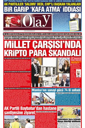 13.09.2025 Manisa Olay Gazetesi