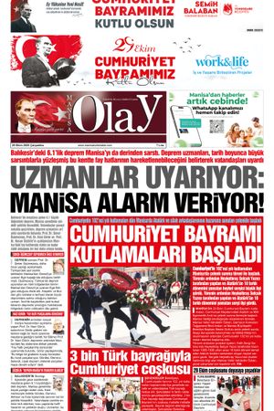 29.10.2025 Manisa Olay Gazetesi
