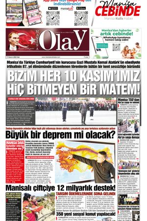 11.11.2025 Manisa Olay Gazetesi