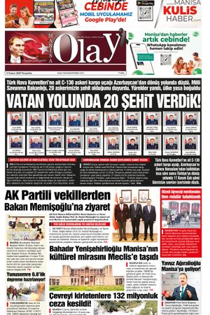 13.11.2025 Manisa Olay Gazetesi