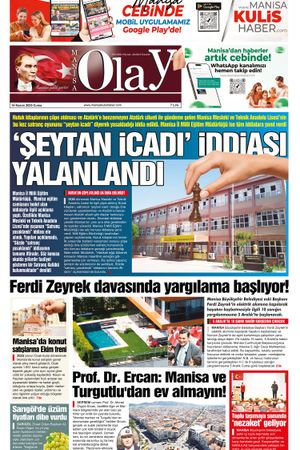 14.11.2025 Manisa Olay Gazetesi