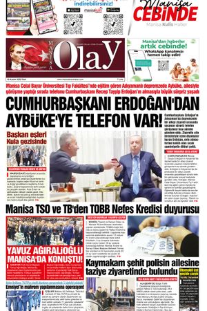 18.11.2025 Manisa Olay Gazetesi