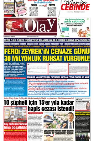 06.11.2025 Manisa Olay Gazetesi