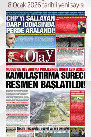 08.01.2026 Manisa Olay Gazetesi